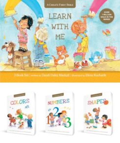 9781496451200 Childs First Bible Learn With Me Set With Carrying Case