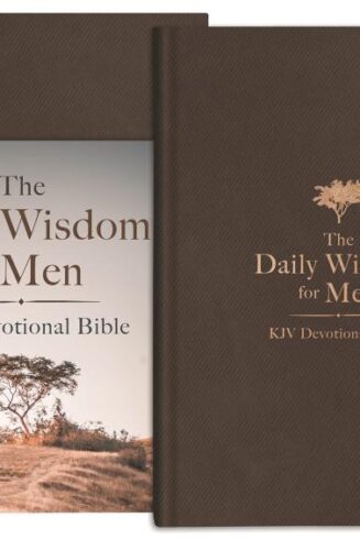 9781636090139 Daily Wisdom For Men KJV Devotional Bible