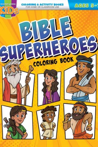 9781684344574 Bible Superheroes Coloring And Activity Book Ages 5-7