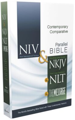 9780310436928 Contemporary Comparative Parallel Bible NIV NKJV NLT The Message