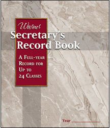 9781593173326 Warner Secretarys Record Book