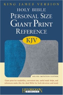 9781598563887 Personal Size Giant Print Reference Bible