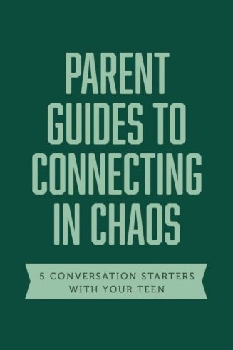 9781496474391 Parent Guides To Connecting In Chaos: 5 Conversation Starters: Tough Conver