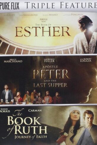 857533003653 PureFlix Triple Feature The Book Of Esther Apostle Peter And The Last Suppe (DVD