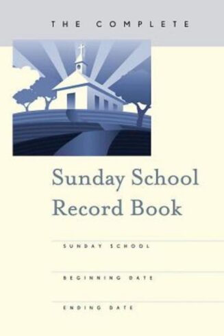 9781426774140 Complete Sunday School Record Book