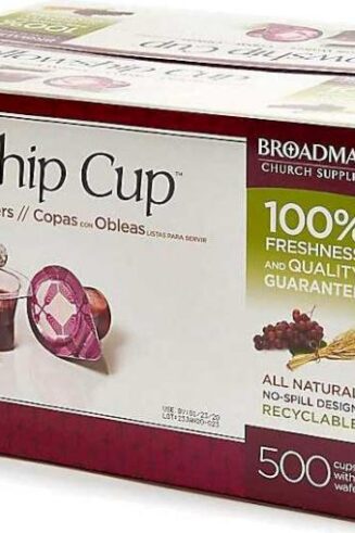 081407011592 Fellowship Prefilled Communion Cups