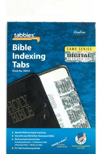 084371584130 Digital Camo Bible Tabs