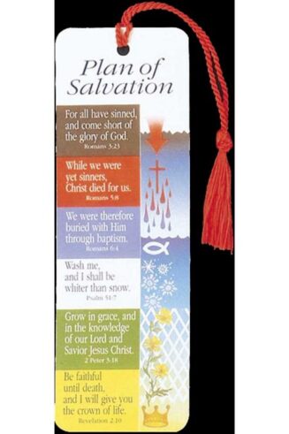 603799160261 Plan Of Salvation Tassel Bookmark