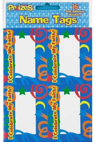 603799267960 I Celebrate My Faith Name Tags Stickers