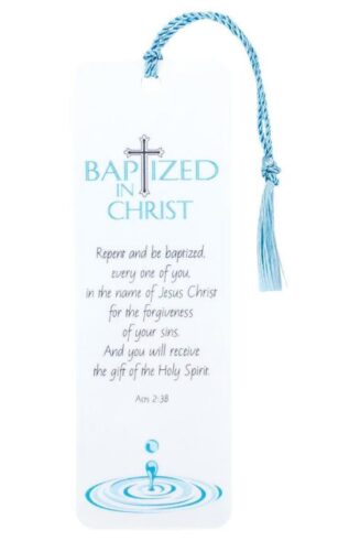 603799359962 Baptism Tassel Bookmark