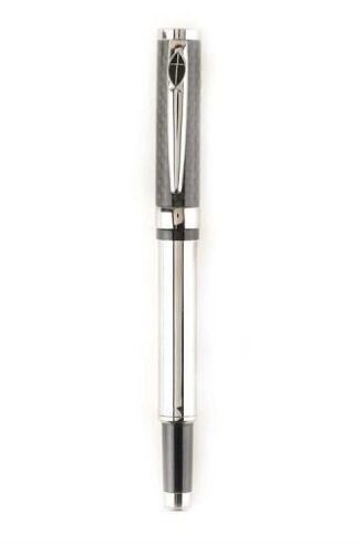 603799366045 Carbon Fiber Cross Roller Pen