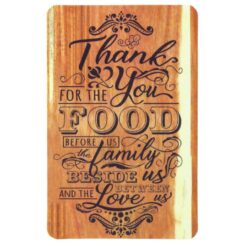 603799414821 Thank You For Food Pocket Card