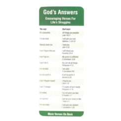 603799443951 Gods Answers Bookmark