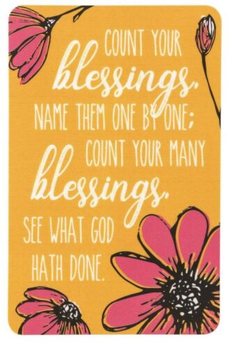 603799476461 Count Your Blessings Pocket Card