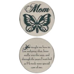 603799511254 Mom Butterfly Pocket Stone