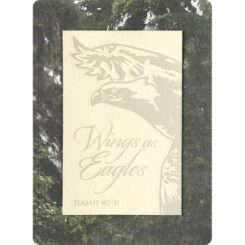 603799526272 Wings As Eagles Thermal Bookmark