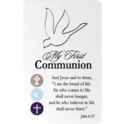 603799541718 My First Communion Pocket Card