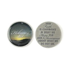 603799554473 Hebrews 11:1 Pocket Stone