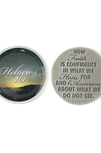 603799554473 Hebrews 11:1 Pocket Stone