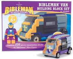 634337698830 Bibleman Van Building Block Set
