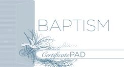 634337782874 Certificate Of Baptism Pad