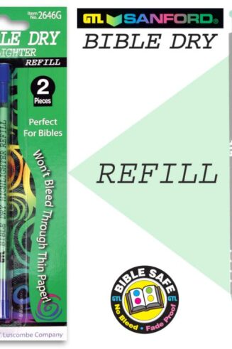 634989264667 Bible Dry Highlighter Pencil Refill 2pack