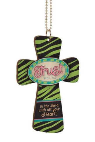 656200138397 Trust Cross Car Charm