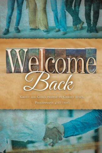 730817359830 Back To Church Welcome Back Pack Of 100