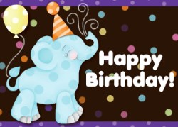 759830248297 Happy Birthday Elephant