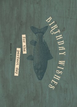 759830250009 Fish Birthday Wishes