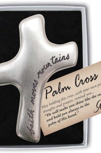 785525279406 Faith Moves Mountains Palm Cross