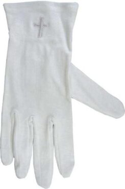 788200504534 Worship Gloves With White Cross