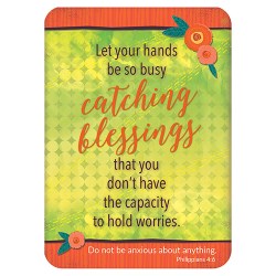 886083632297 Catching Blessings Verse Card