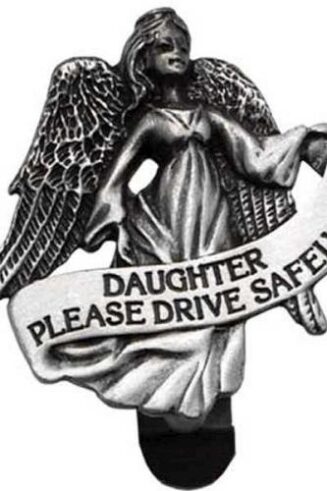 785525035378 Daughter Please Drive Safely Angel Visor Clip