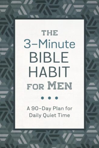 9781636092560 3 Minute Bible Habit For Men