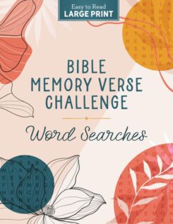 9781636099019 Bible Memory Verse Challenge Word Searches (Large Type)