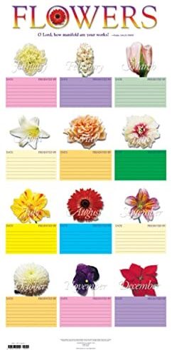 9781791026370 Flower Chart