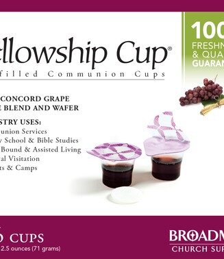 081407014005 Fellowship Prefilled Communion Cups