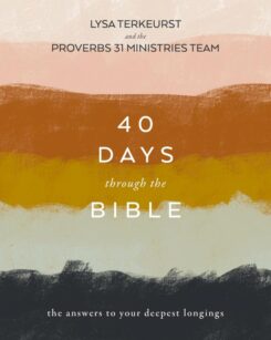 9780310145363 40 Days Through The Bible