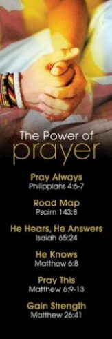 9780805468441 Power Of Prayer Youth Bookmarks