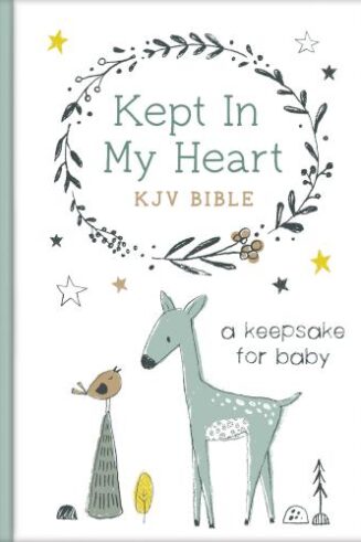 9781643529837 Kept In My Heart Bible A Keepsake For Baby