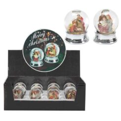 603799341134 Nativity Snow Globe