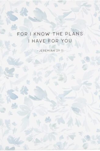 0195002141254 For I Know The Plans I Have For You Journal