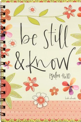 0703800021335 Be Still And Know Journal