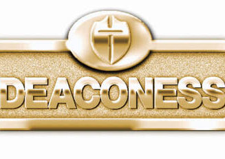 081407006130 Deaconess Leadership Badge With Cross