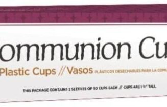 081407017792 Plastic Disposable Communion Cups