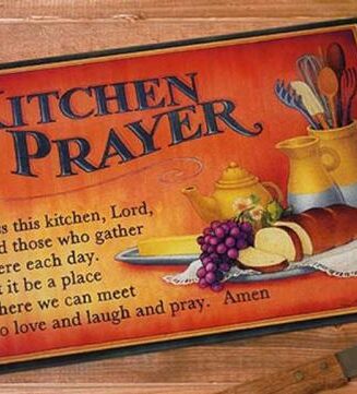 095177547298 Kitchen Prayer Cutting Board