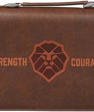 1220000324107 Strength And Courage Lion Joshua 1:9 MD