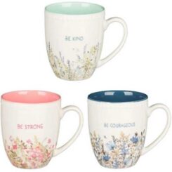 1220000370654 Faith Hope And Love Petite Floral Mug Set