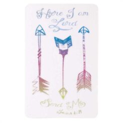 603799084079 Here I Am Lord Pocket Card